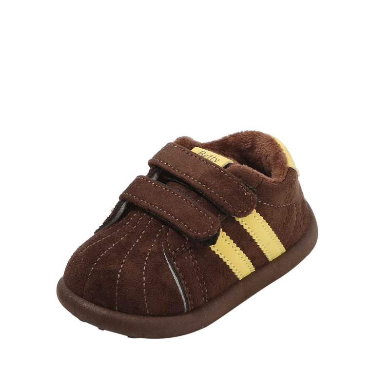 Dječje zimske tenisice s Velcro zatvaračem, unisex, gornji dio od sintetičke kože, protuklizna potplata, 1–6 godina