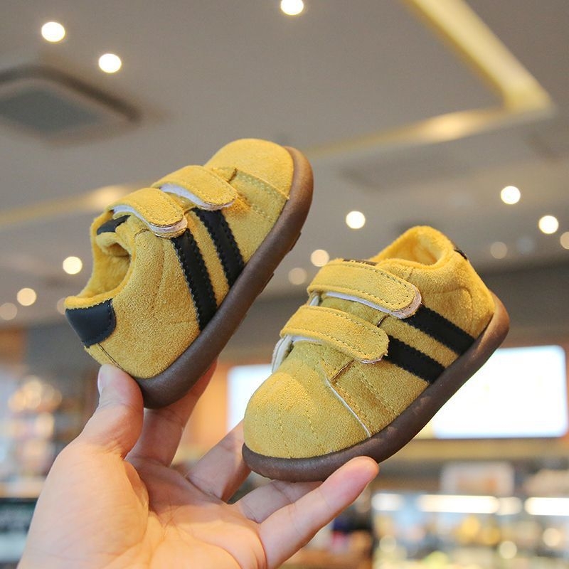 Dječje zimske tenisice s Velcro zatvaračem, unisex, gornji dio od sintetičke kože, protuklizna potplata, 1–6 godina