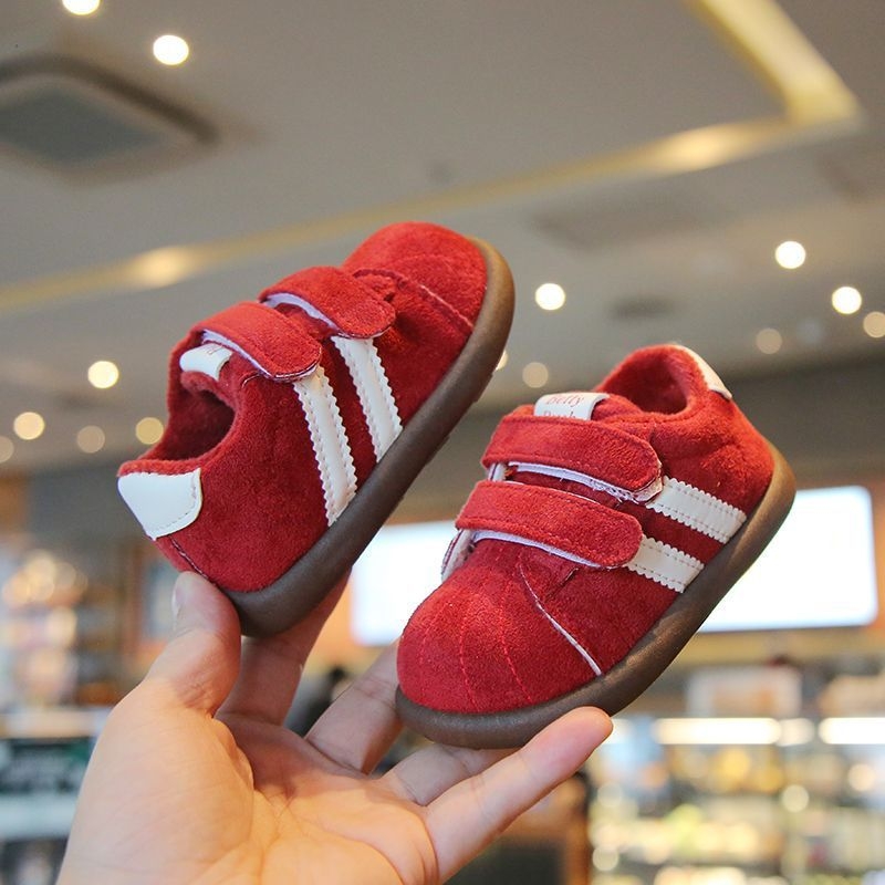 Dječje zimske tenisice s Velcro zatvaračem, unisex, gornji dio od sintetičke kože, protuklizna potplata, 1–6 godina
