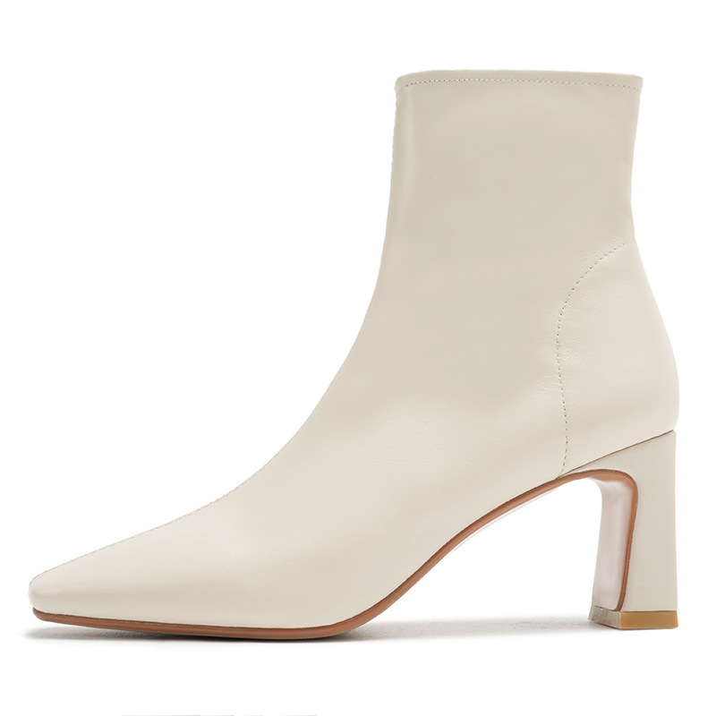 Čizme s resicama za odrasle, gornji dio od sintetičke kože, gumena potplat, okrugli vrh, ravna peta, bočni zatvarač