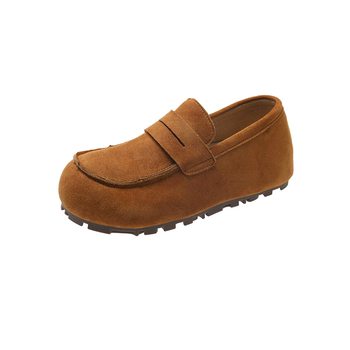 Ženske loaferice s debelim potplatom, zaobljenim vrhom, gornji i unutarnji materijal: super fiber, potplat: guma, niski pet 1–3 cm