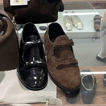 Ženske loafers od velura, okrugla špička, korejskog stila, niski gležanj, gumena potplat