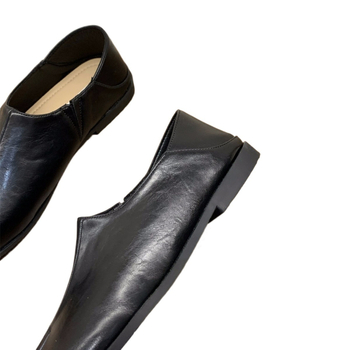 Ženske Mary Jane cipele, kvadratni vrh, niski podnož, gumeni potplat, gornji dio od Super Fiber