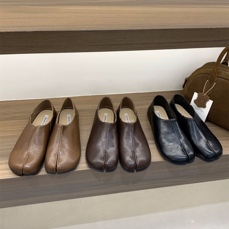 Ženske Mary Jane cipele, kvadratni vrh, niski podnož, gumeni potplat, gornji dio od Super Fiber