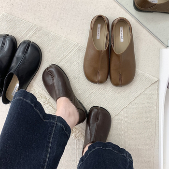 Ženske loaferice, zaobljena prst, gornji dio od mikrovlakna, slip-on, niski potpetica 1-3 cm, gumeni potplat