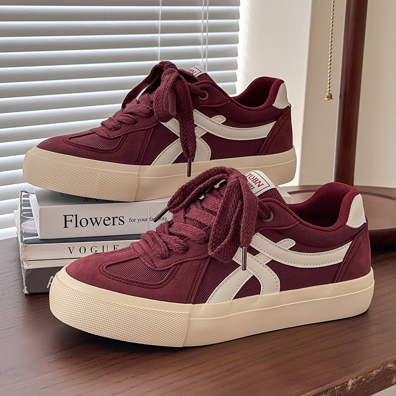 Muške skate tenisice – retro stil, platnasta gornja, vulkanizirana gumena potplat, niski kroj, vezice, EVA ulošak