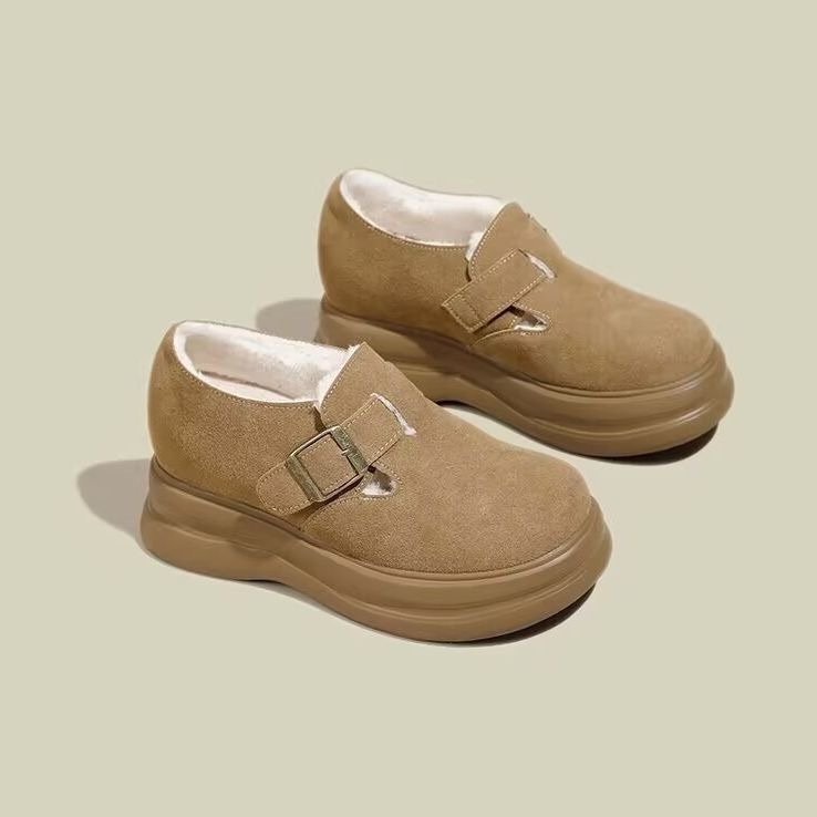 Ženske Birkenstock stil ravne cipele s Velcro kopčom, okrugli vrh, gornji dio od mikrovlaknaste kože, unutarnji mikrovlak, gumeni potplat