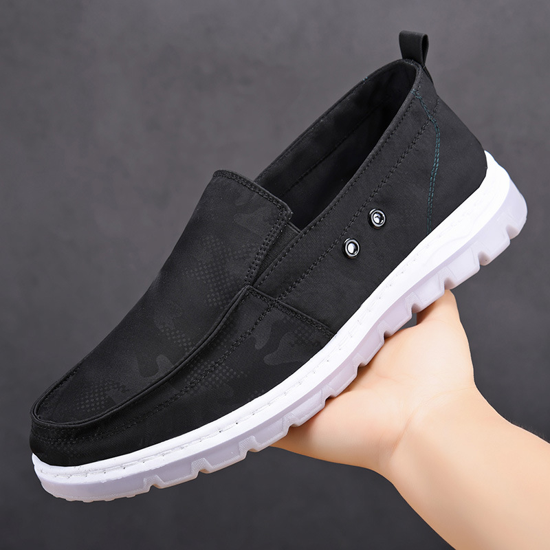 Muške Slip-On tenisice od platna, ljeto, prozračne, otporne na habanje