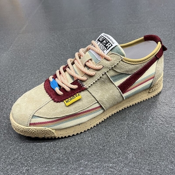 Muške tenisice - Platneni gornji dio, Nizak profil, Lace-up, EVA uložak, TPR potplat