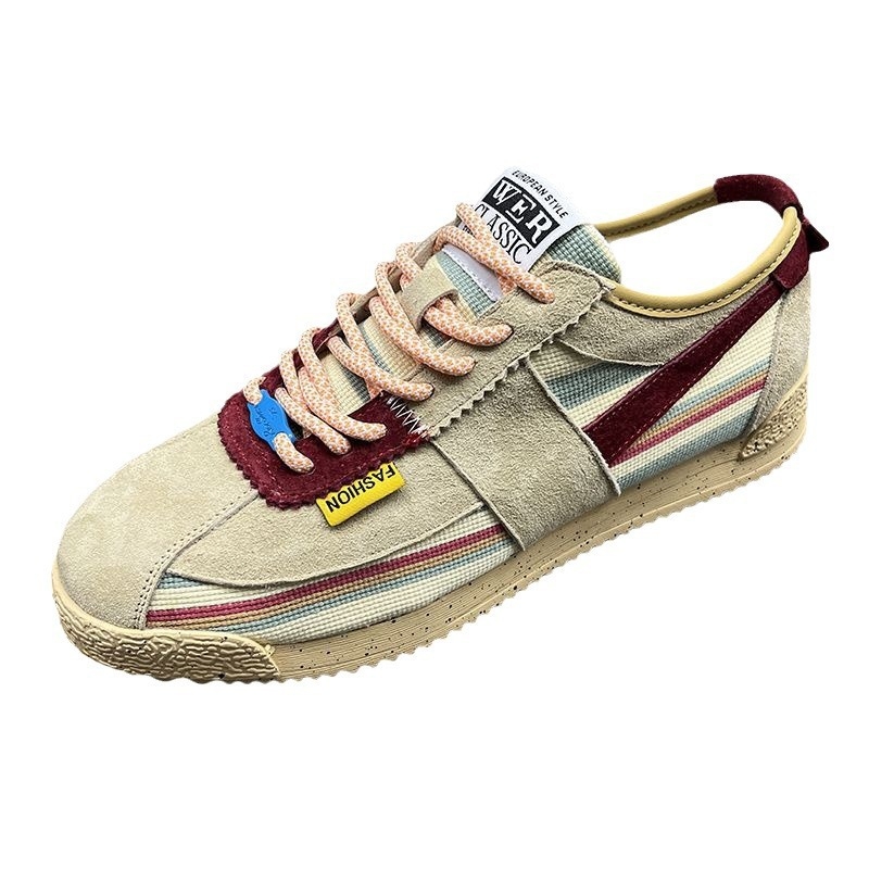 Muške tenisice - Platneni gornji dio, Nizak profil, Lace-up, EVA uložak, TPR potplat