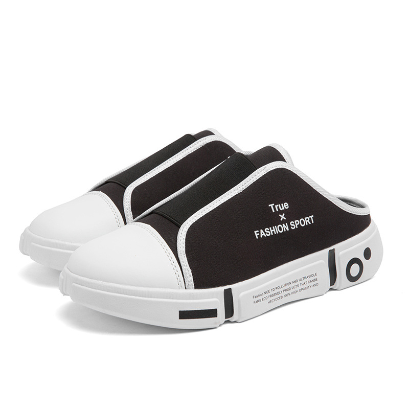 Jedrenja tenisice, prozračna platnena gornja, niski slip-on model, okrugli vrh, gumeni potplat