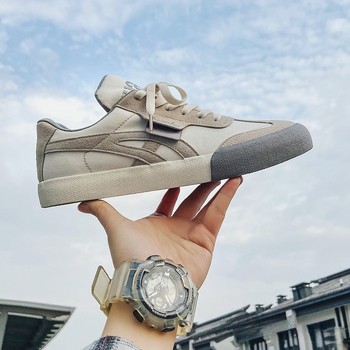 Pantofi de pânză pentru bărbați, cu șireturi, vârf ascultat, talpă din cauciuc, vară