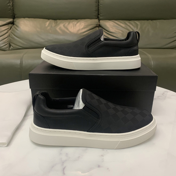 Loafers bărbați din piele naturală, căptușiți cu lână de oaie, talpă din cauciuc, vârf rotund, stil casual