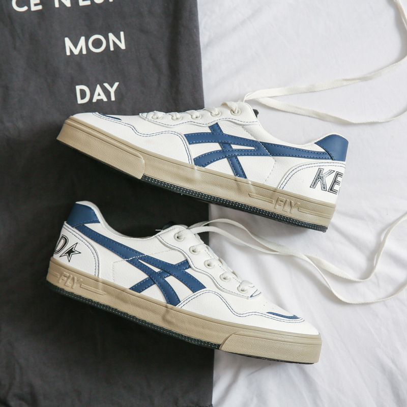 Платнени обувки за мъже, дишащи, с връзки, летни, гума подметка