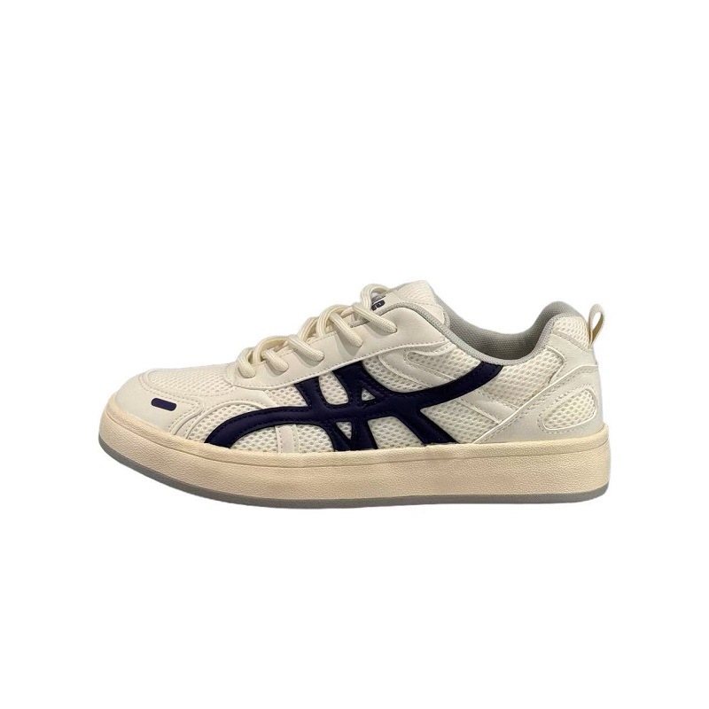 Мъжки платнени обувки — дишаща мрежеста подплата, противохлъзгаща гумена подметка, вулканизирана конструкция, ниско горнище, връзки