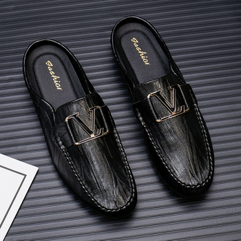 Muške slip-on ležerne tenisice, prozračne, vodootporne i protuklizne, PU gornji dio, gumeni potplat, okrugli vrh, kvadratni ravni potplat, ljetni model