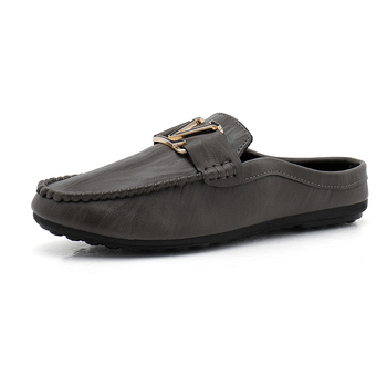 Muške slip-on ležerne tenisice, prozračne, vodootporne i protuklizne, PU gornji dio, gumeni potplat, okrugli vrh, kvadratni ravni potplat, ljetni model