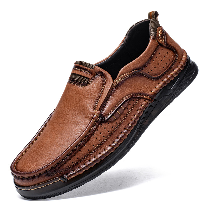 Muški loaferi, ležerni stil, slip-on, EVA ulošak i gumeni potplat, okrugli vrh