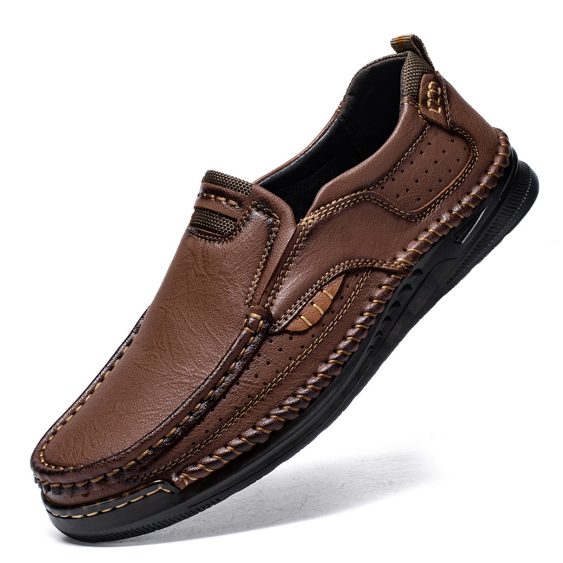 Muški loaferi, ležerni stil, slip-on, EVA ulošak i gumeni potplat, okrugli vrh