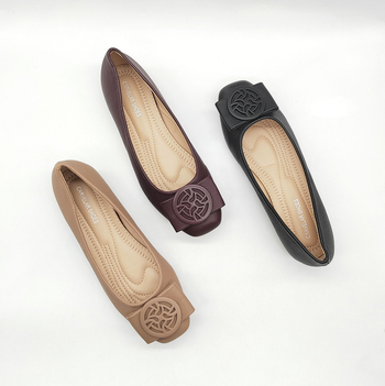 Ženske platforme cipele, kvadratni nos, gornji dio od umjetne PU, TPR đon, ravna peta