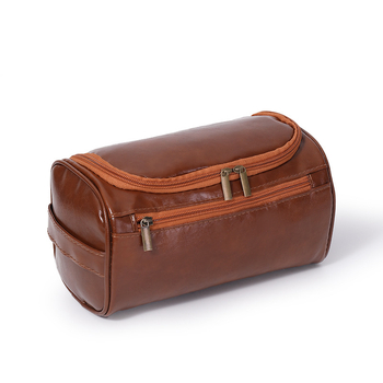 Torba za kozmetiku s kukom za vješanje – PU koža, velika zapremina, vodootporna, podstava od poliestera