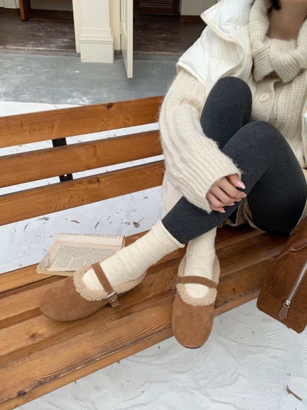 Mary Jane cipele, četvrtasti nos, niski gornji dio, PU đon, srednja visina pete 3–6 cm