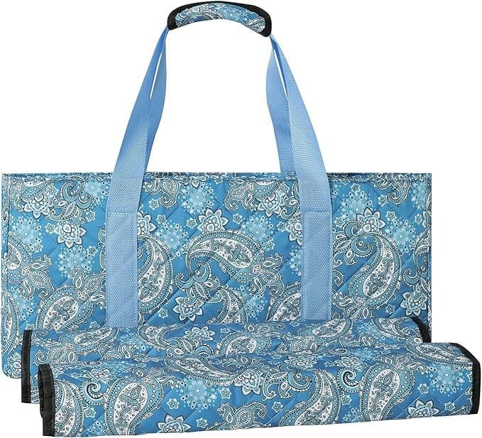 Torba velike kapacitete s cvjetnim uzorkom, prenosni putni organizator, vodootporna i lagana