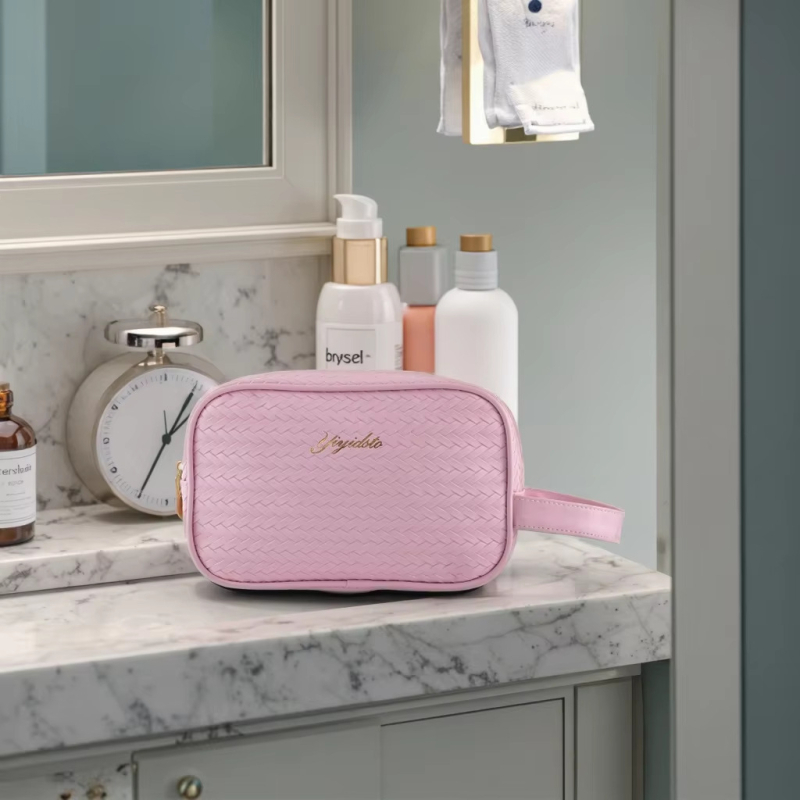 Yiyidsto torbica za šminku i kozmetiku – velika kapaciteta, zatvarač na zip, podstava od poliestera, višenamjenska, proljeće 2025