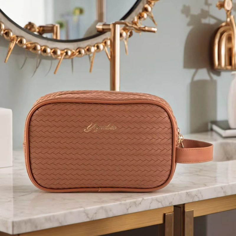 Yiyidsto torbica za šminku i kozmetiku – velika kapaciteta, zatvarač na zip, podstava od poliestera, višenamjenska, proljeće 2025