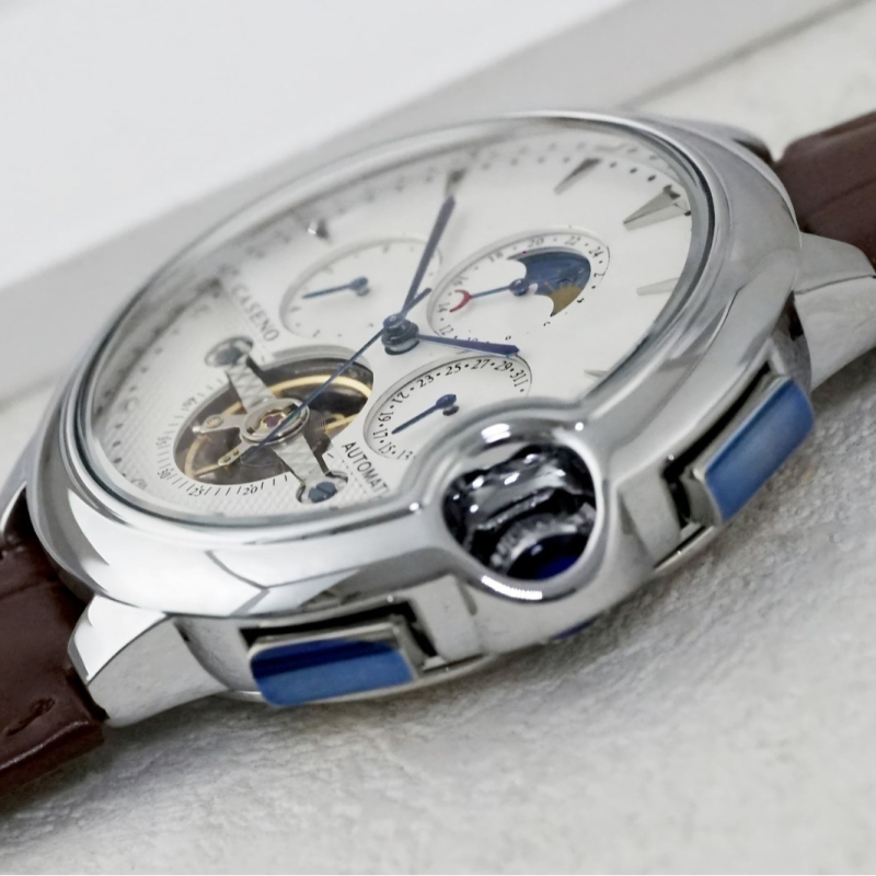 Automatski sat s tourbillonom, fazom mjeseca i kalendarom, mehanički pokret, model R27