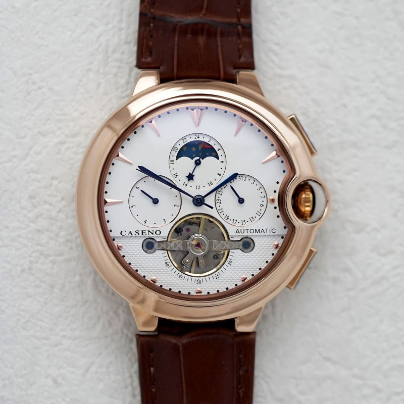Automatski sat s tourbillonom, fazom mjeseca i kalendarom, mehanički pokret, model R27