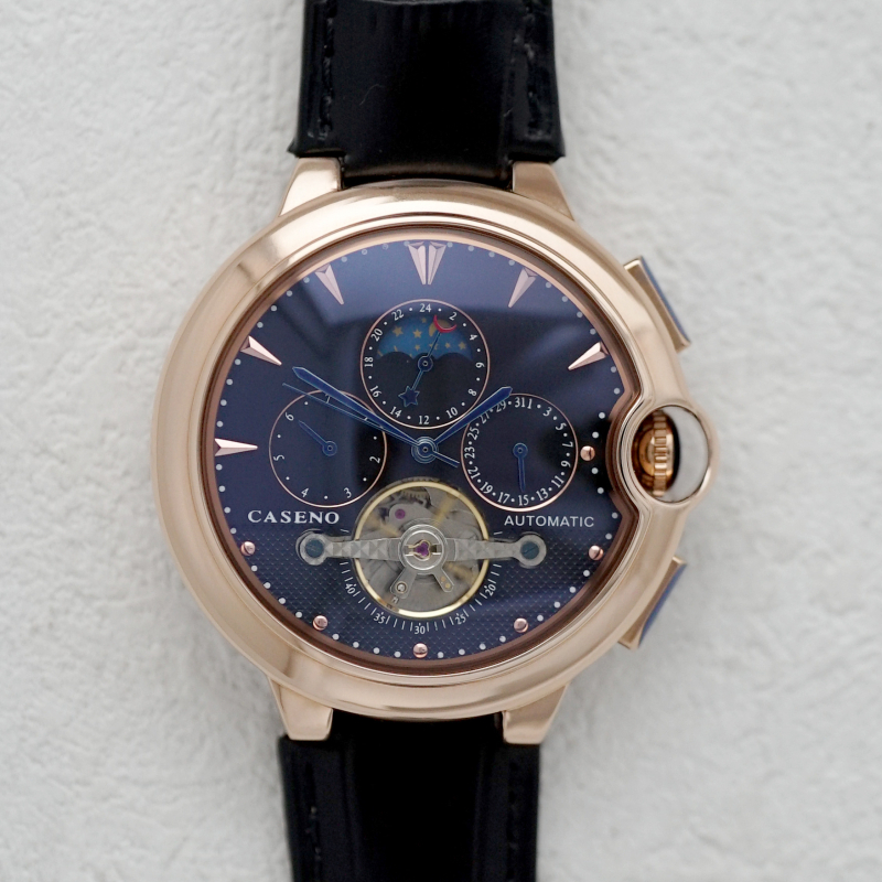 Automatski sat s tourbillonom, fazom mjeseca i kalendarom, mehanički pokret, model R27