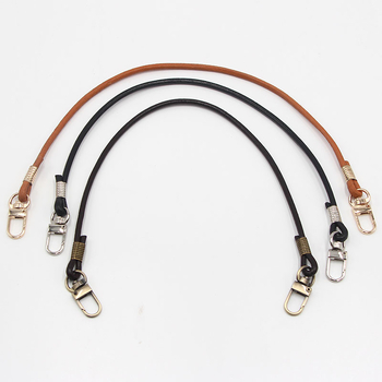 4 mm ručno izrađena okrugla traka od prave teleće kože, mali crossbody kaiš, ručka za torbu, dodatak za torbu