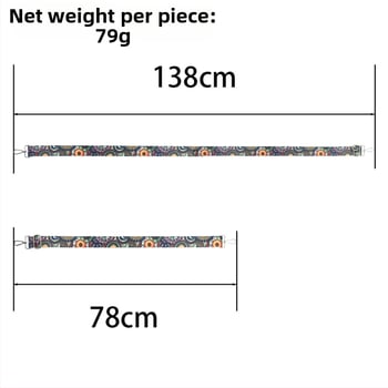 Remienok na tašku/ramenný popruh, polyester, priedušný, ultra ľahký, crossbody štýl