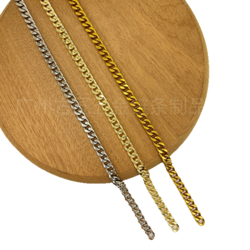 Metalni kaiš za torbu s lancem od 2,2 mm – podesivi crossbody/rameni kaiš za torbe i dodatke