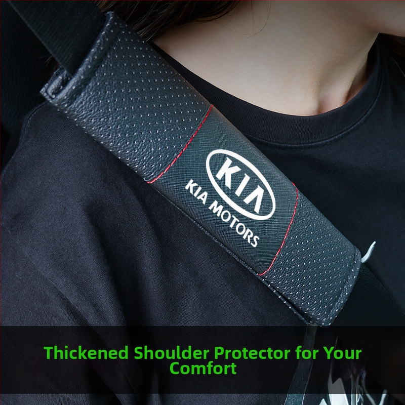 Tianjiang automobilio saugos diržo pečių pagalvėlės – odinės, patogios ir kvėpuojančios, ilgiems kelionėms