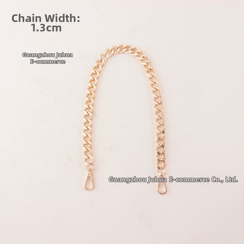 Metalni lanac za kaišu torbe – dodatak za naramenicu, DIY metalni lanac za torbe, urbani minimalistički stil
