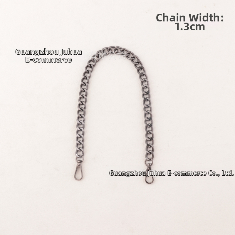 Metalni lanac za kaišu torbe – dodatak za naramenicu, DIY metalni lanac za torbe, urbani minimalistički stil