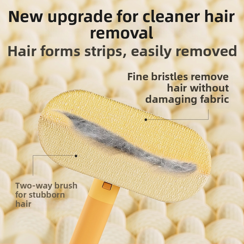 Kaķa spalvu noņemšanas suka dīvānam un paklājam – materiāls PP un poliesteru šķiedra