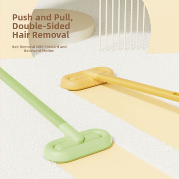 Kaķu un suņu apmatojuma noņemšanas suka, elektrostatiska matu noņemšanas rīks, mazgājams, piemērots paklājiem un dīvāniem