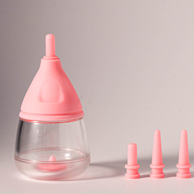 Macskáknak szóló etető cumisüveg — kézi etetés, Alkalmas macskáknak, Anyag: Egyéb