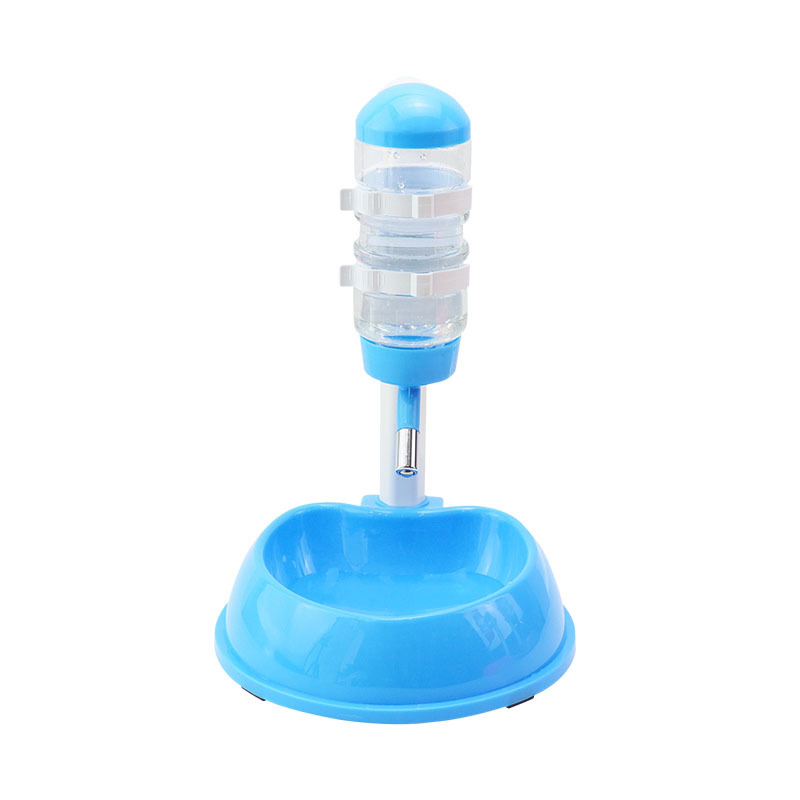 Műanyagból készült függő macska itató- és etetőtál automata etetővel – háziállat étkészlet