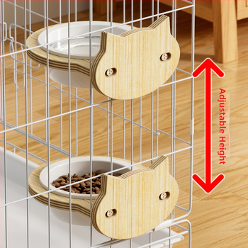 Kerámiából készült macska etető tál