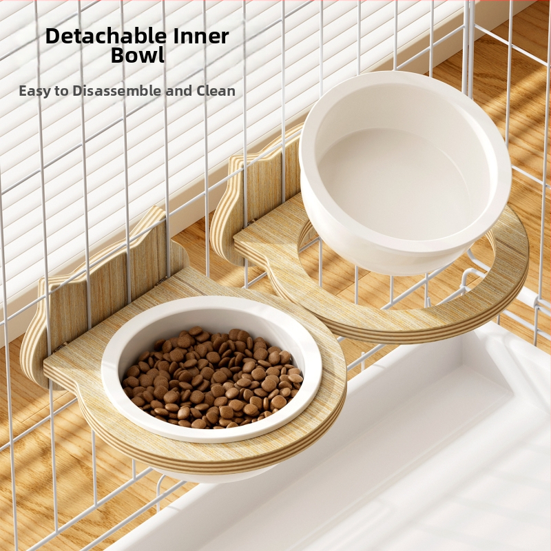 Kerámiából készült macska etető tál