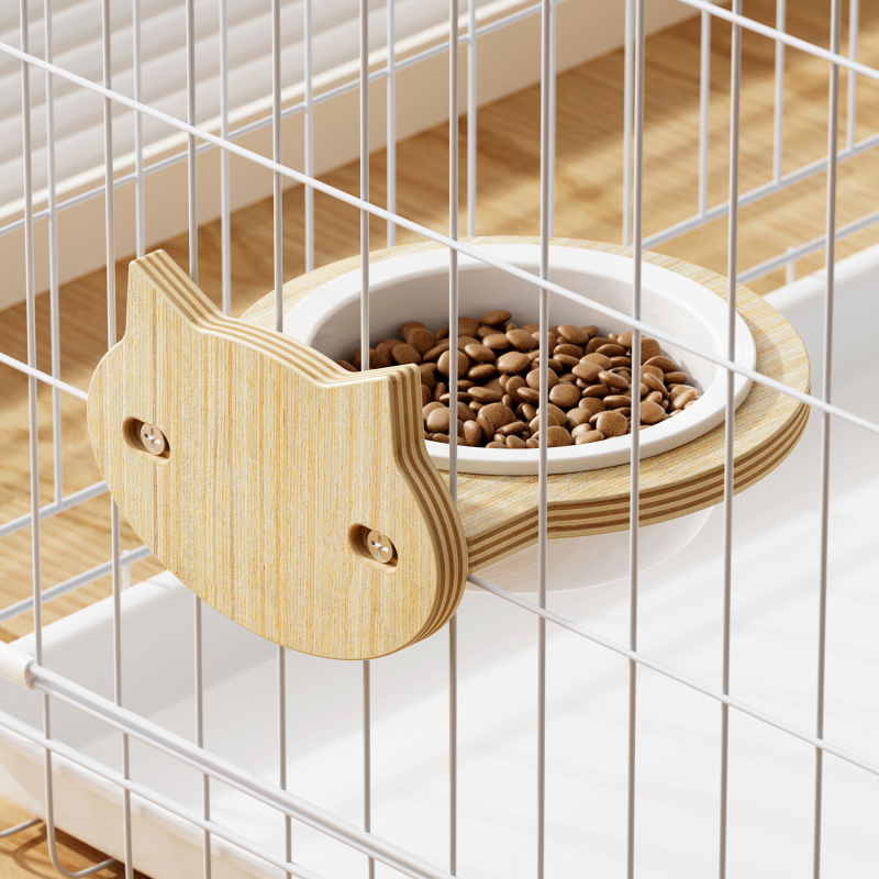 Kerámiából készült macska etető tál