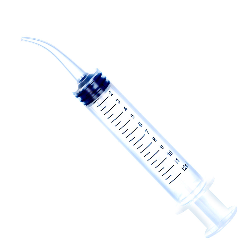 Macska etető szirinja — műanyag etető eszköz (Plastic; Cat; Brand: Through; Pet feeding tool)