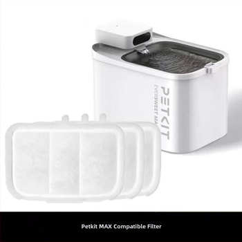 Filtr pre vodný dispenzor pre mačky – plast, kompatibilný s Petkit Max3 (Materiál: plast; Určené pre mačky; Kompatibilný s Petkit Max3)