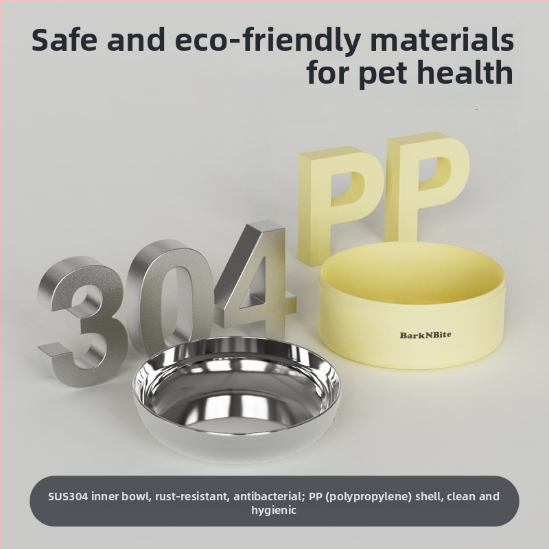 Mačací kŕmny tanier Barknbite PP materiál, pôvod Shantou Guangdong, kód BK-2502a, pre mačky