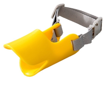 Poklopac za usta kućnih ljubimaca u obliku kljova, podesiv, protiv ugriza i lave, plastični