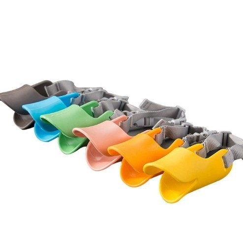 Poklopac za usta kućnih ljubimaca u obliku kljova, podesiv, protiv ugriza i lave, plastični